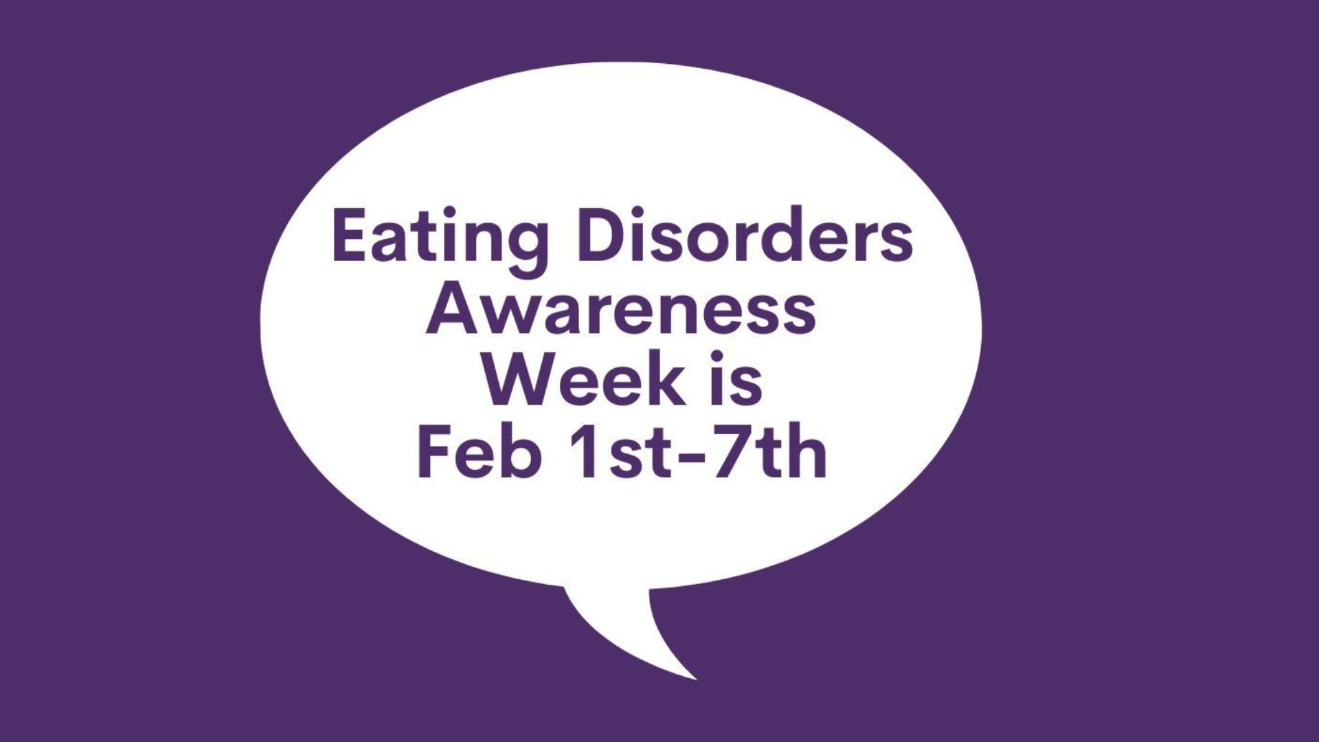 Eating Disorders Awareness Week - CMHA Nova Scotia Division