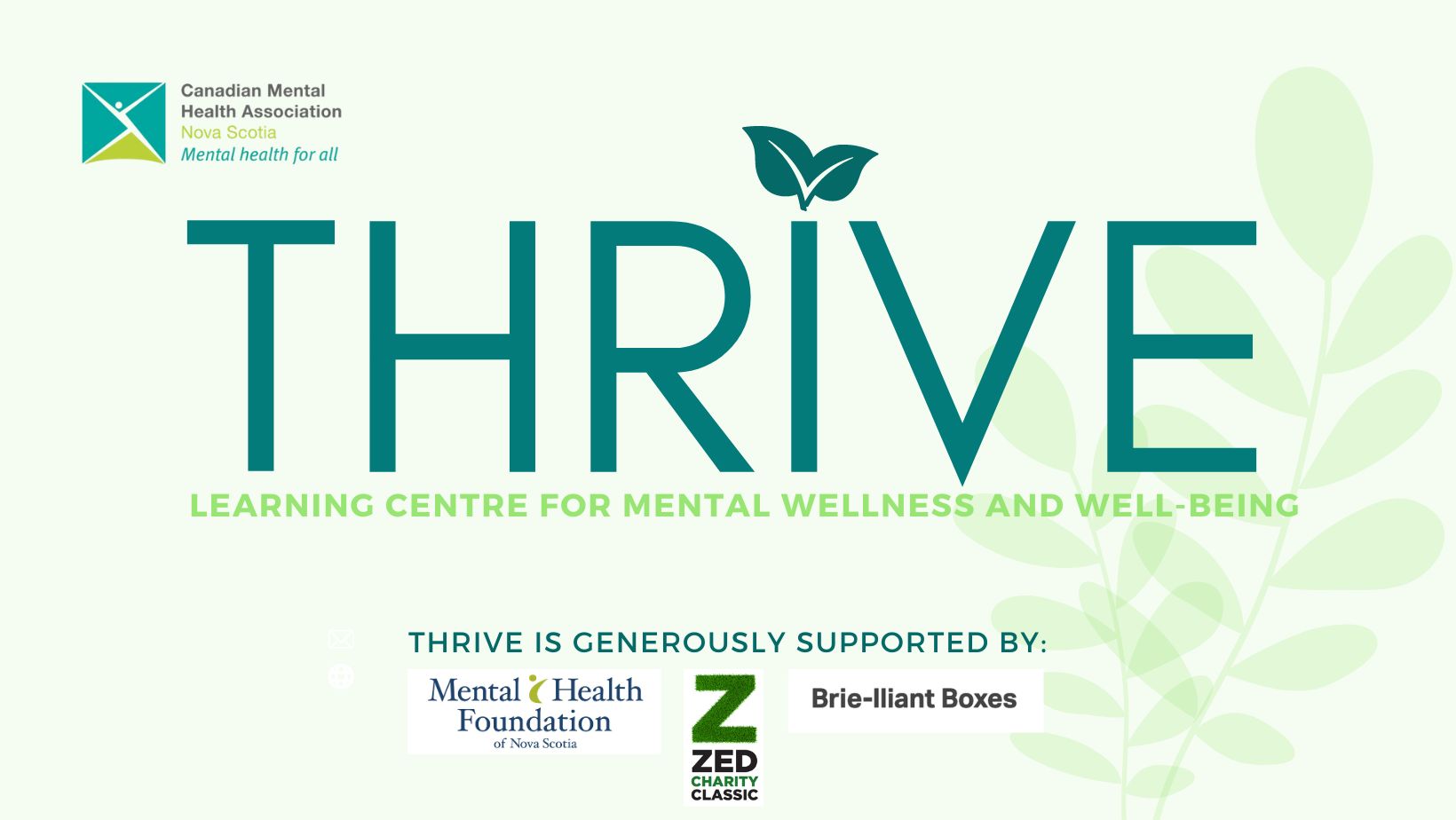 THRIVE Learning Centre for Mental Wellness and Well-Being - CMHA